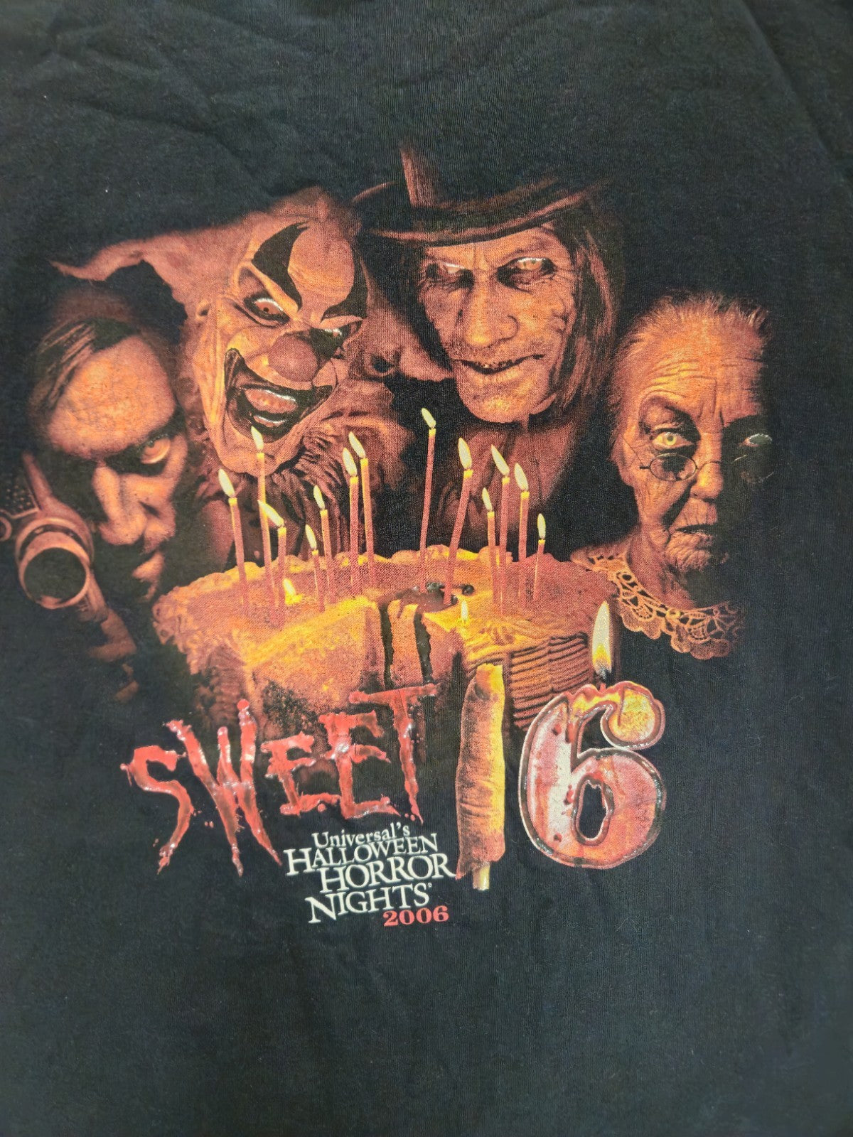VINTAGE Halloween Horror Nights 2006 LARGE RARE SHIRT