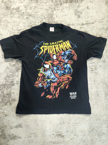 Marvel Spider-Man - AOP all over print New Size 2xl Comic T-Shirt