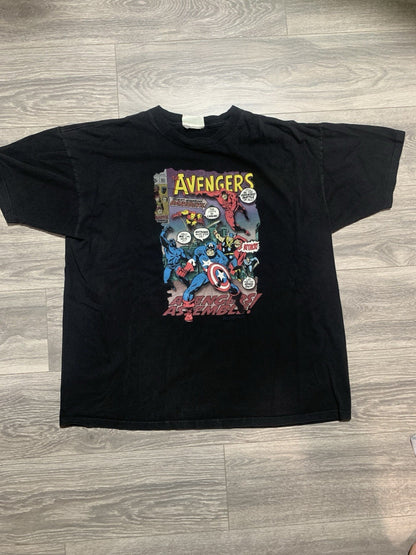 Vintage 1999 Universal Studio Avengers Promo 2XL T-Shirt