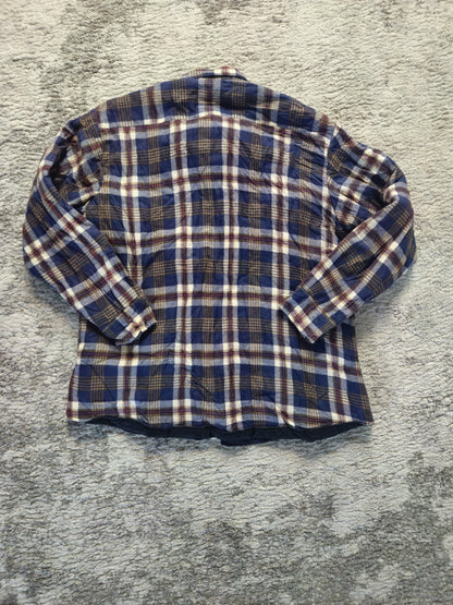 Northwest Territory Button Up Men's Flannel Shirt Adult XL  Plaid