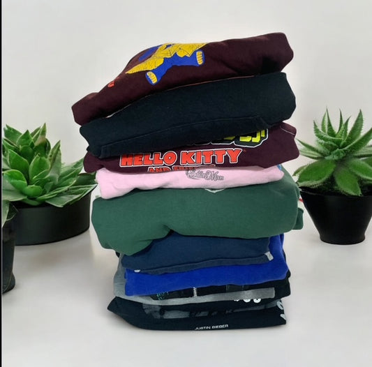 50pce Mix Branded/Trendy Hoodies & Crewneck Bundles