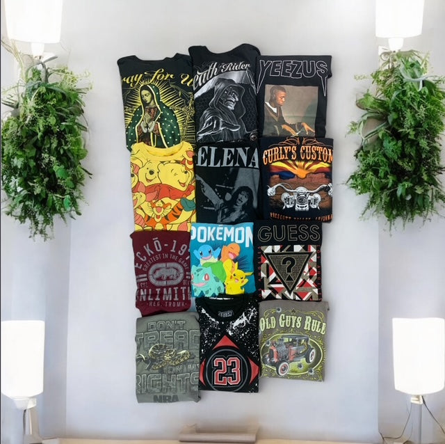 100pc Trendy/Hot Graphic Shirt Bundles