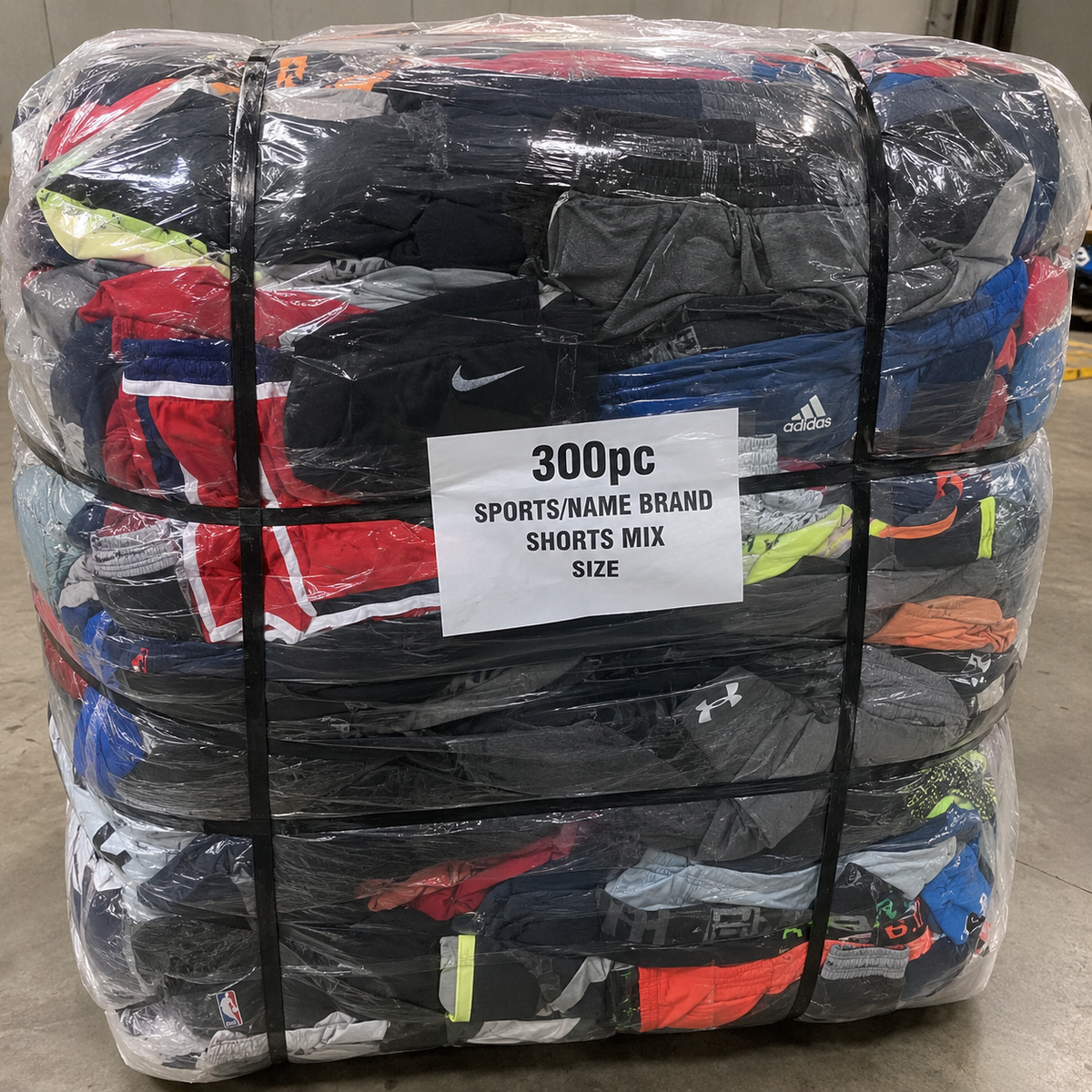 125LB Sports/Brand Shorts Bales