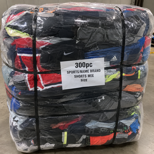 125LB Sports/Brand Shorts Bales
