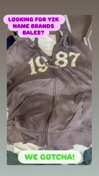 125LB Name Brand Y2K/Modern Wholesale Bales